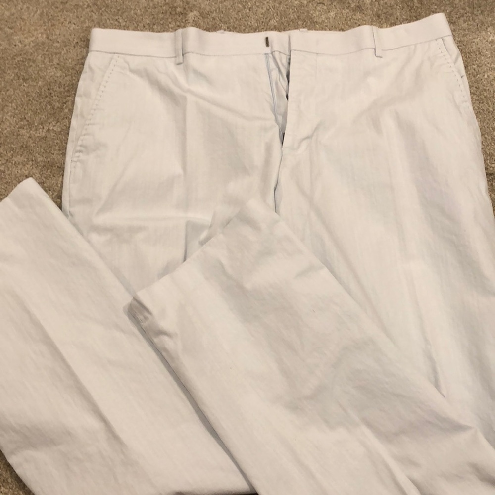 INC pale blue dress slacks